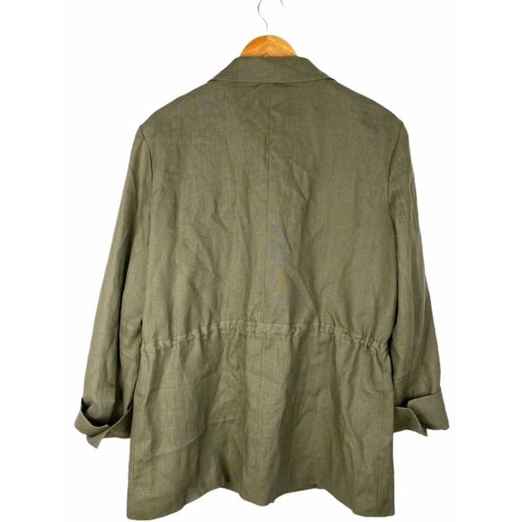 Emerson Fry Little Army Jacket NWT Linen Green - Picture 3 of 8